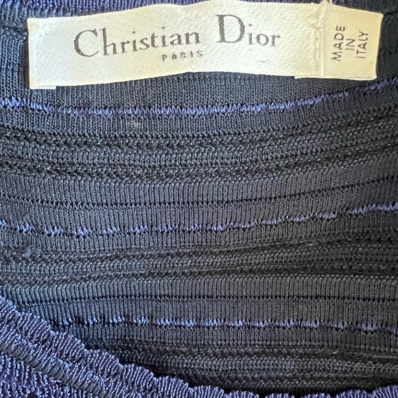 Authentic Vintage 2010’s Dior scalloped knit dress - Picture 5 of 6